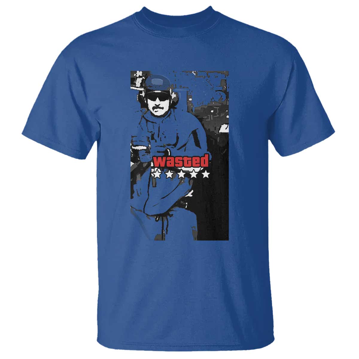 Wasted Maduro Meme T Shirt Dictator’s Downfall Political Satire GTA Style - Wonder Print Shop