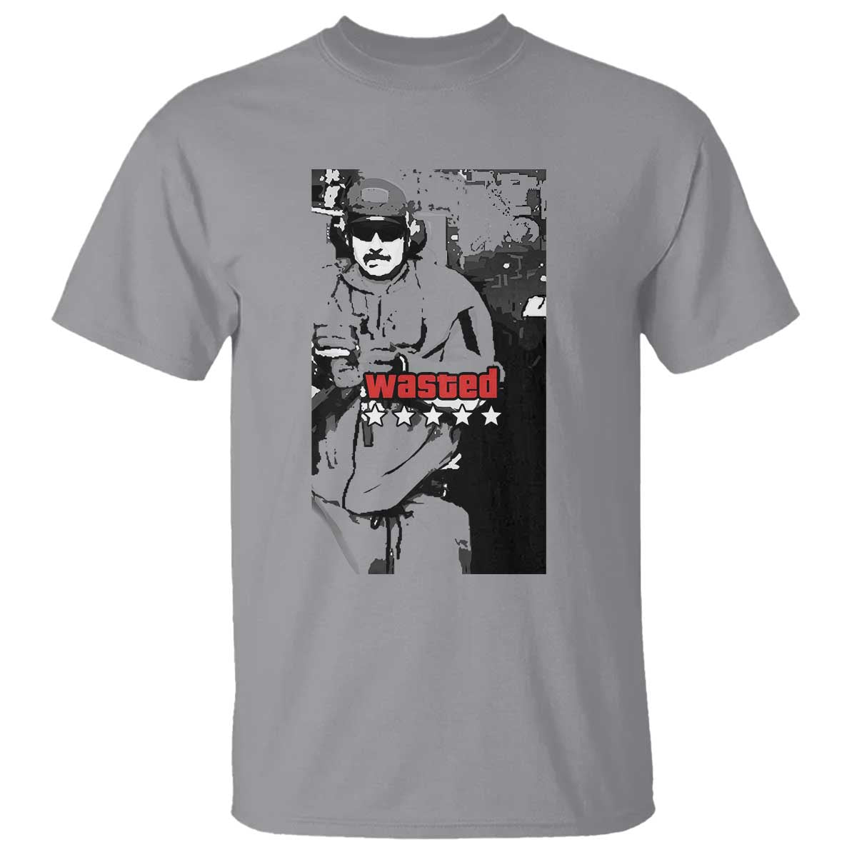 Wasted Maduro Meme T Shirt Dictator’s Downfall Political Satire GTA Style - Wonder Print Shop