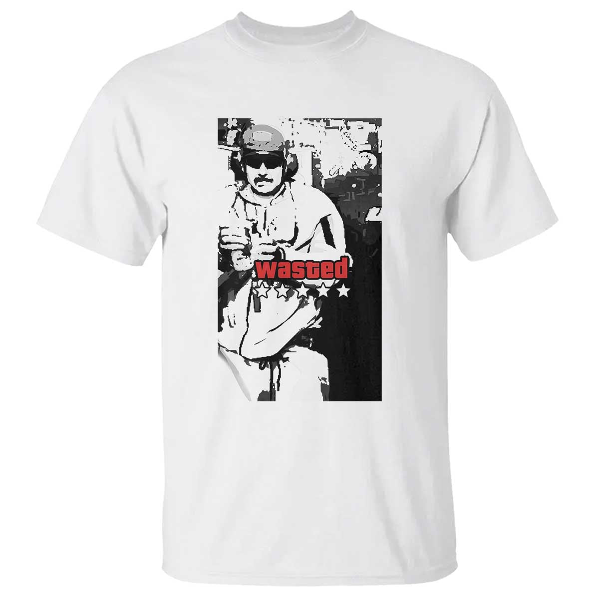 Wasted Maduro Meme T Shirt Dictator’s Downfall Political Satire GTA Style - Wonder Print Shop