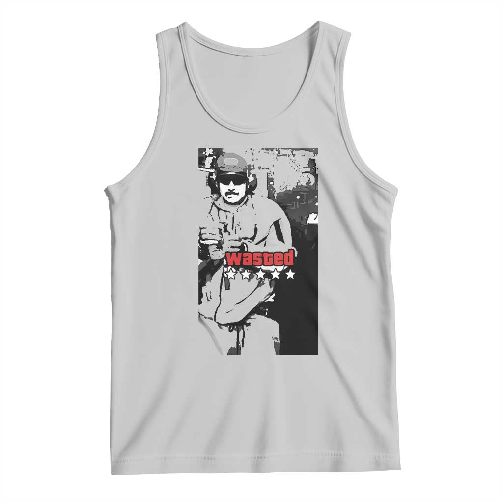 Wasted Maduro Meme Tank Top Dictator’s Downfall Political Satire GTA Style - Wonder Print Shop
