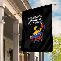 Maduro Cono e Tu Madre Garden Flag Venezuelan Protest Graffiti Graphic - Wonder Print Shop