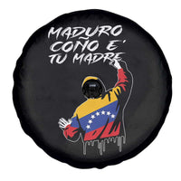 Maduro Cono e Tu Madre Spare Tire Cover Venezuelan Protest Graffiti Graphic - Wonder Print Shop