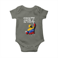 Maduro Cono e Tu Madre Baby Onesie Venezuelan Protest Graffiti Graphic - Wonder Print Shop
