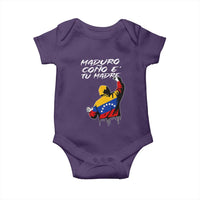 Maduro Cono e Tu Madre Baby Onesie Venezuelan Protest Graffiti Graphic - Wonder Print Shop