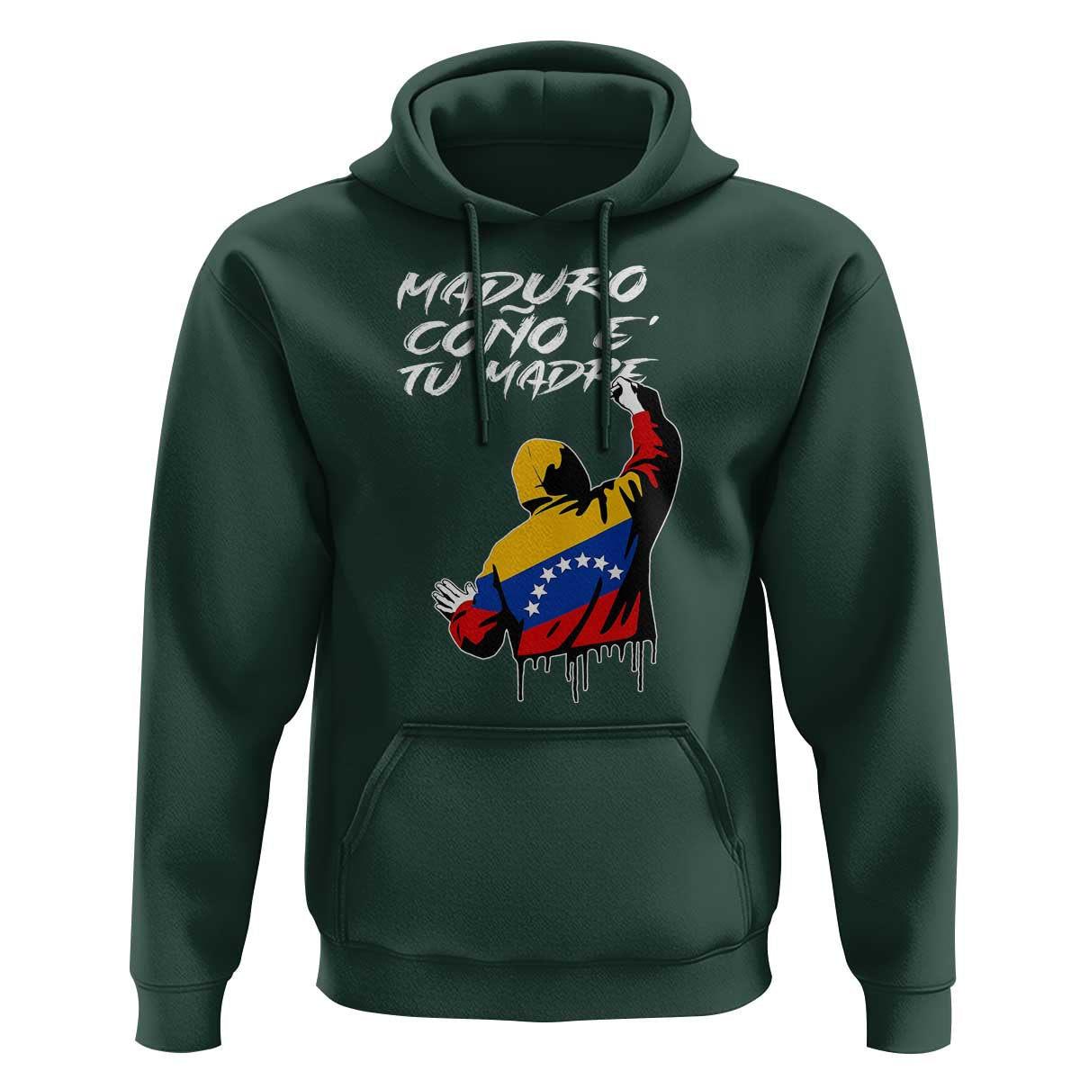 Maduro Cono e Tu Madre Hoodie Venezuelan Protest Graffiti Graphic - Wonder Print Shop
