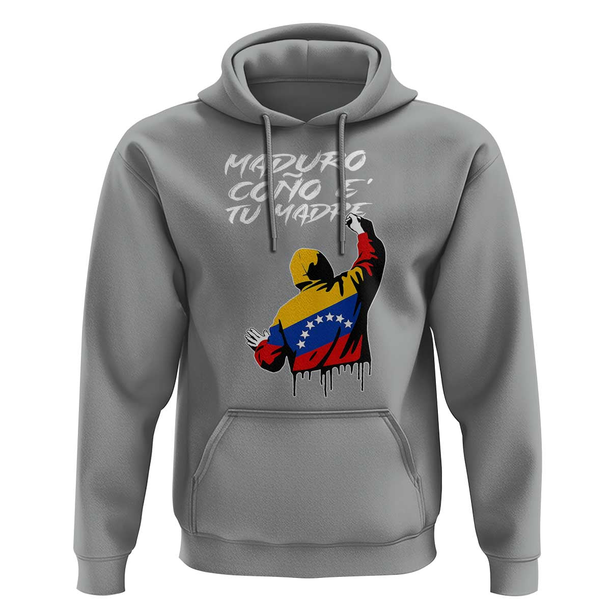 Maduro Cono e Tu Madre Hoodie Venezuelan Protest Graffiti Graphic - Wonder Print Shop