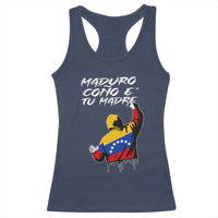 Maduro Cono e Tu Madre Racerback Tank Top Venezuelan Protest Graffiti Graphic - Wonder Print Shop