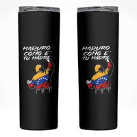 Maduro Cono e Tu Madre Skinny Tumbler Venezuelan Protest Graffiti Graphic - Wonder Print Shop