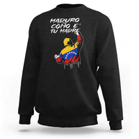 Maduro Cono e Tu Madre Sweatshirt Venezuelan Protest Graffiti Graphic - Wonder Print Shop