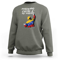 Maduro Cono e Tu Madre Sweatshirt Venezuelan Protest Graffiti Graphic - Wonder Print Shop