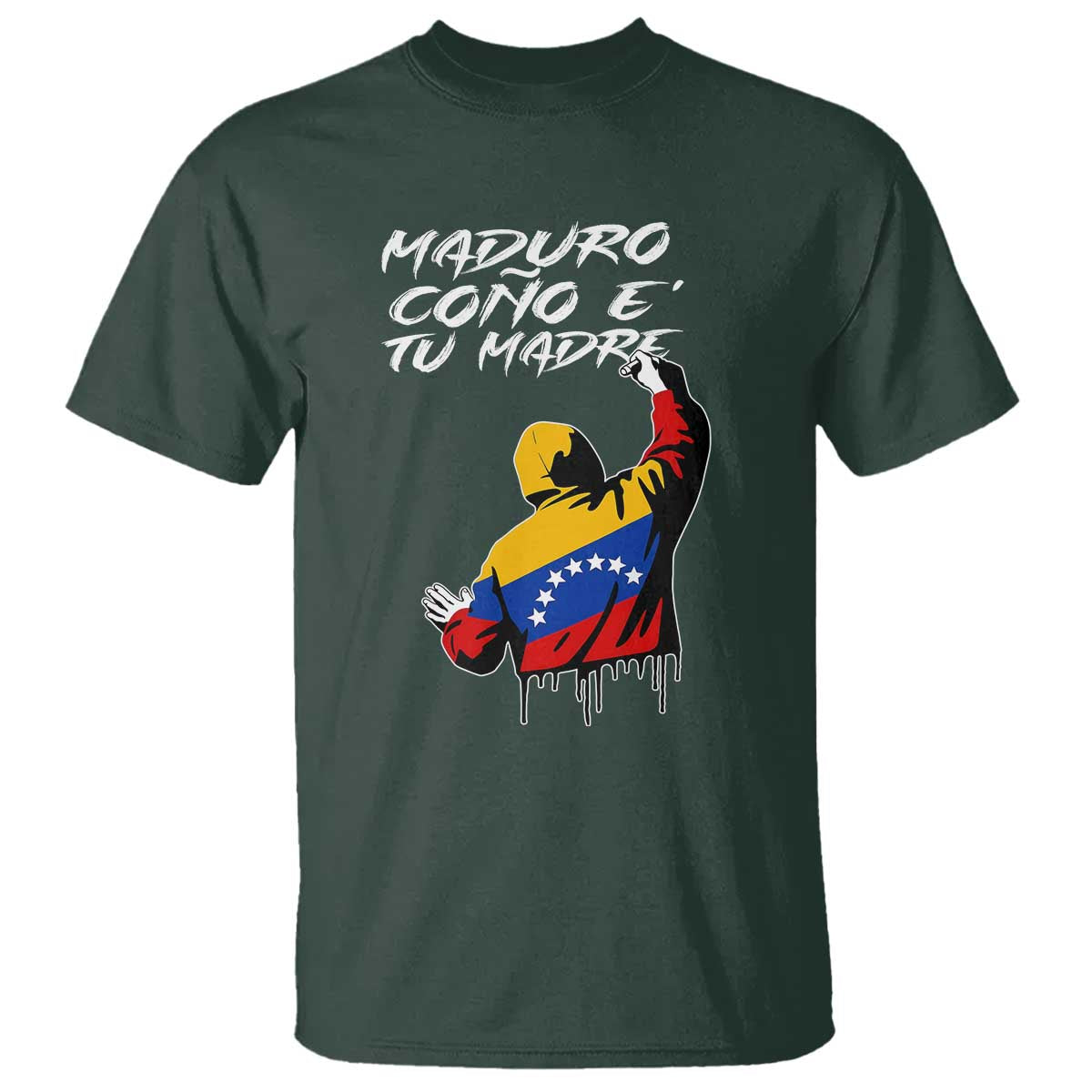 Maduro Cono e Tu Madre T Shirt Venezuelan Protest Graffiti Graphic - Wonder Print Shop