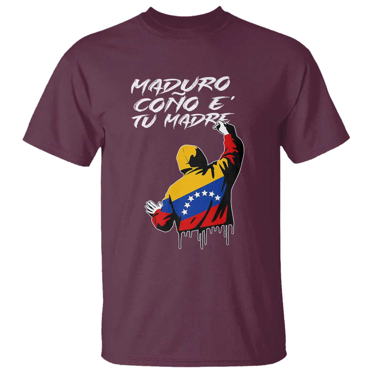 Maduro Cono e Tu Madre T Shirt Venezuelan Protest Graffiti Graphic - Wonder Print Shop