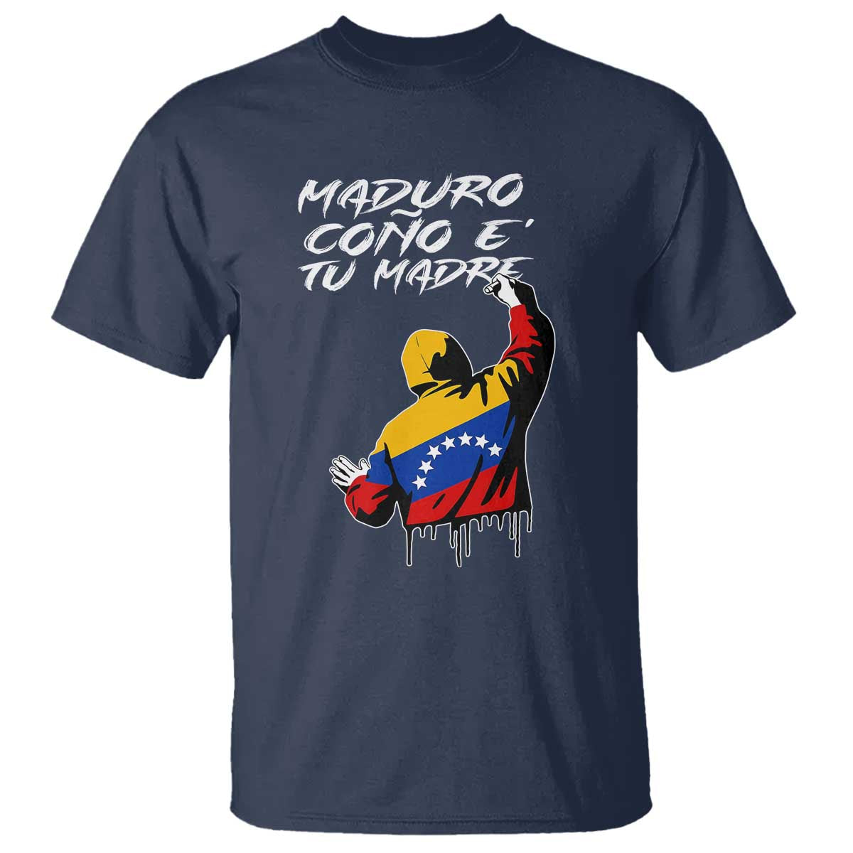 Maduro Cono e Tu Madre T Shirt Venezuelan Protest Graffiti Graphic - Wonder Print Shop