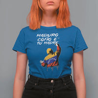 Maduro Cono e Tu Madre T Shirt For Women Venezuelan Protest Graffiti Graphic - Wonder Print Shop