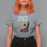 Maduro Cono e Tu Madre T Shirt For Women Venezuelan Protest Graffiti Graphic - Wonder Print Shop