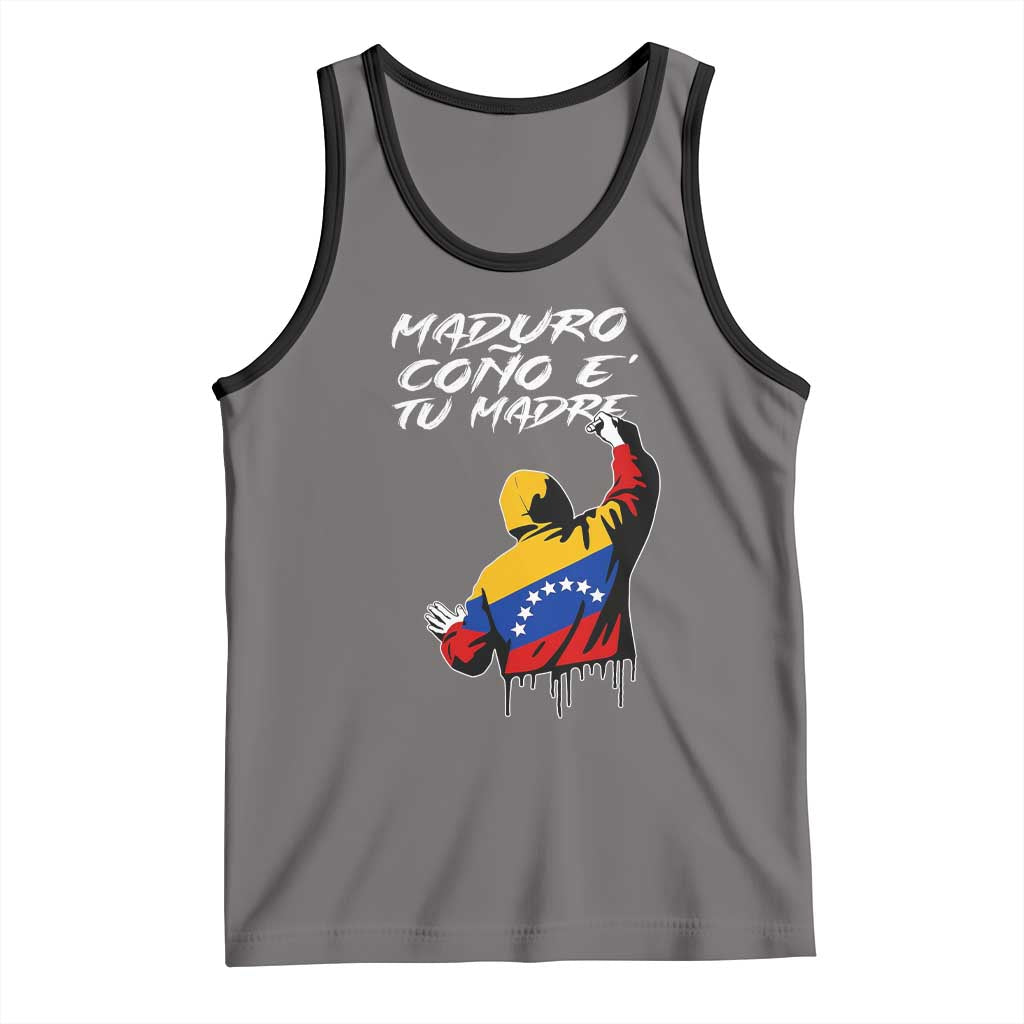 Maduro Cono e Tu Madre Tank Top Venezuelan Protest Graffiti Graphic - Wonder Print Shop
