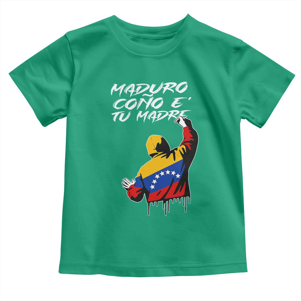 Maduro Cono e Tu Madre Toddler T Shirt Venezuelan Protest Graffiti Graphic - Wonder Print Shop