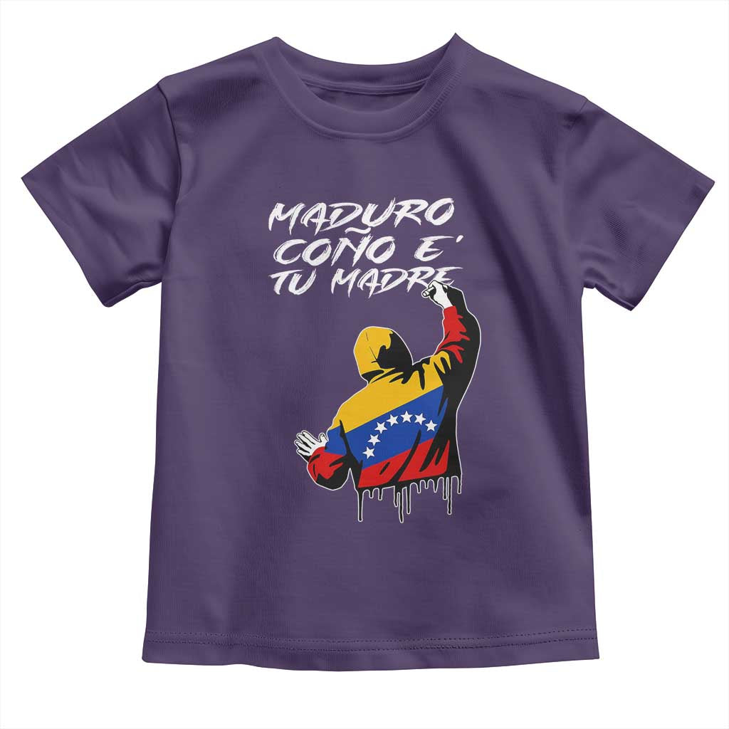 Maduro Cono e Tu Madre Toddler T Shirt Venezuelan Protest Graffiti Graphic - Wonder Print Shop