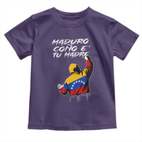 Maduro Cono e Tu Madre Toddler T Shirt Venezuelan Protest Graffiti Graphic - Wonder Print Shop