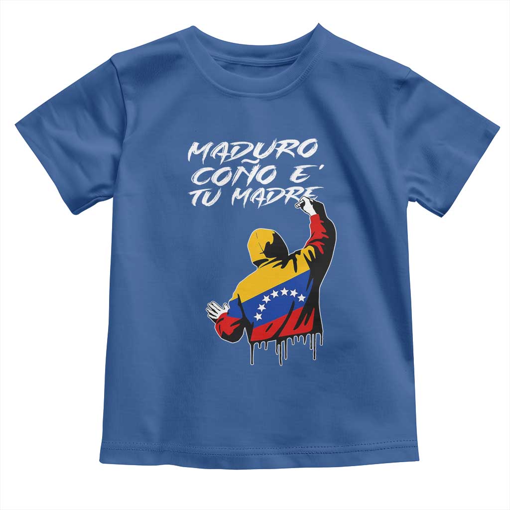 Maduro Cono e Tu Madre Toddler T Shirt Venezuelan Protest Graffiti Graphic - Wonder Print Shop