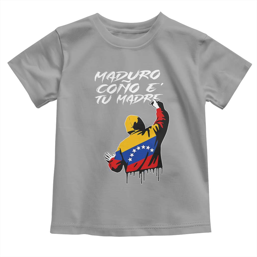 Maduro Cono e Tu Madre Toddler T Shirt Venezuelan Protest Graffiti Graphic - Wonder Print Shop