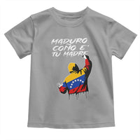Maduro Cono e Tu Madre Toddler T Shirt Venezuelan Protest Graffiti Graphic - Wonder Print Shop