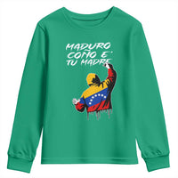Maduro Cono e Tu Madre Youth Sweatshirt Venezuelan Protest Graffiti Graphic - Wonder Print Shop