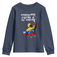 Maduro Cono e Tu Madre Youth Sweatshirt Venezuelan Protest Graffiti Graphic - Wonder Print Shop