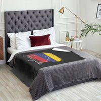Venezuela Flag Pride Patriotic Throw Blanket for Venezuelan Roost - Wonder Print Shop