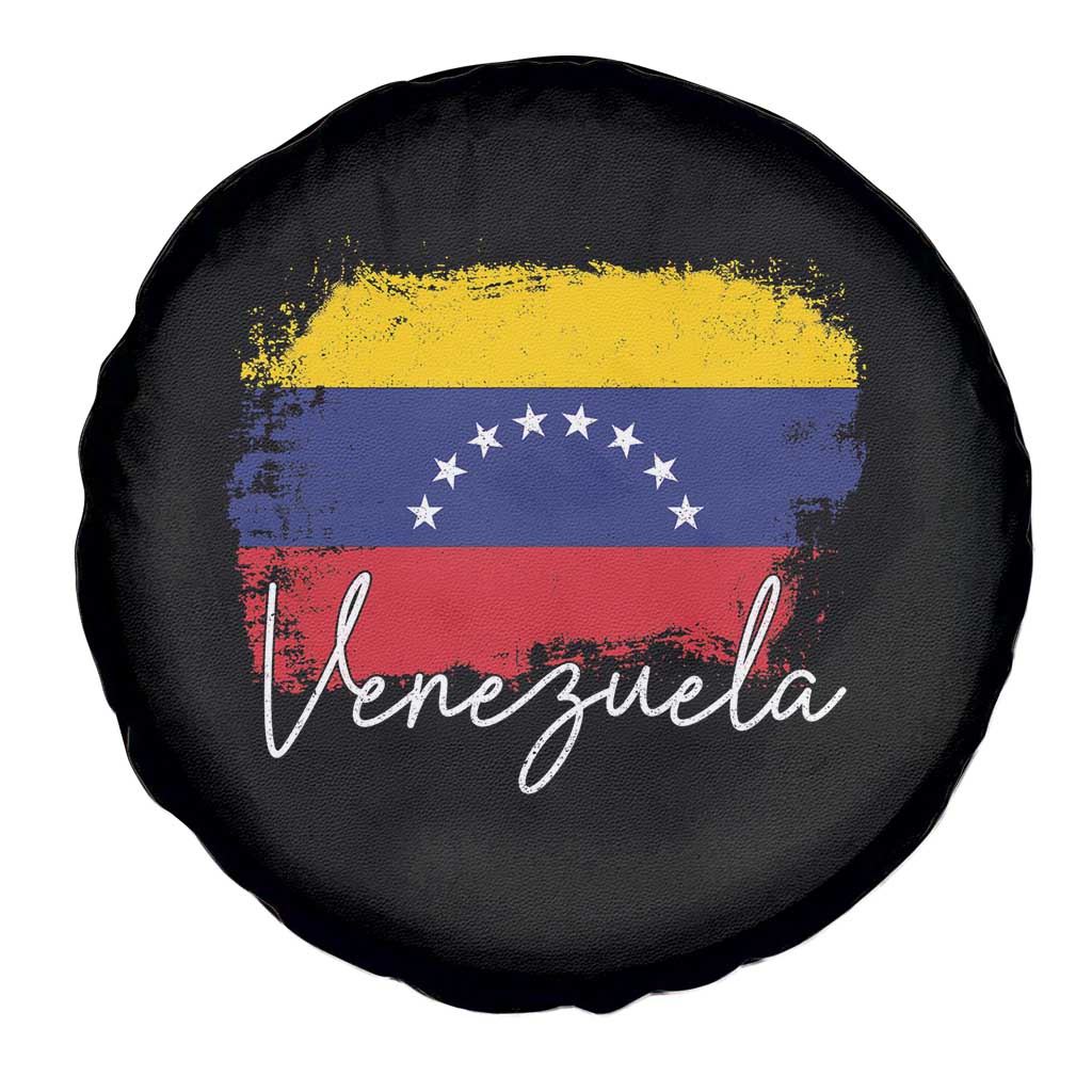 Venezuela Flag Pride Patriotic Spare Tire Cover for Venezuelan Roost - Wonder Print Shop