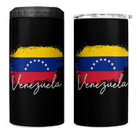 Venezuela Flag Pride Patriotic 4 in 1 Can Cooler Tumbler for Venezuelan Roost - Wonder Print Shop