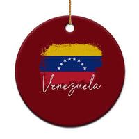 Venezuela Flag Pride Patriotic Ceramic Ornament for Venezuelan Roost - Wonder Print Shop