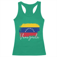 Venezuela Flag Pride Patriotic Racerback Tank Top for Venezuelan Roost - Wonder Print Shop