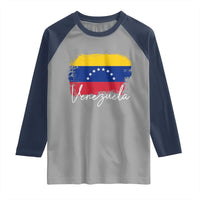 Venezuela Flag Pride Patriotic Raglan Shirt for Venezuelan Roost - Wonder Print Shop
