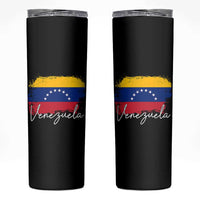 Venezuela Flag Pride Patriotic Skinny Tumbler for Venezuelan Roost - Wonder Print Shop
