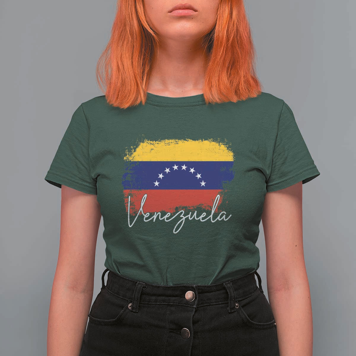 Venezuela Flag Pride Patriotic T Shirt For Women for Venezuelan Roost - Wonder Print Shop
