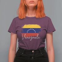 Venezuela Flag Pride Patriotic T Shirt For Women for Venezuelan Roost - Wonder Print Shop
