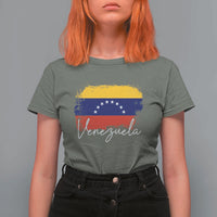 Venezuela Flag Pride Patriotic T Shirt For Women for Venezuelan Roost - Wonder Print Shop