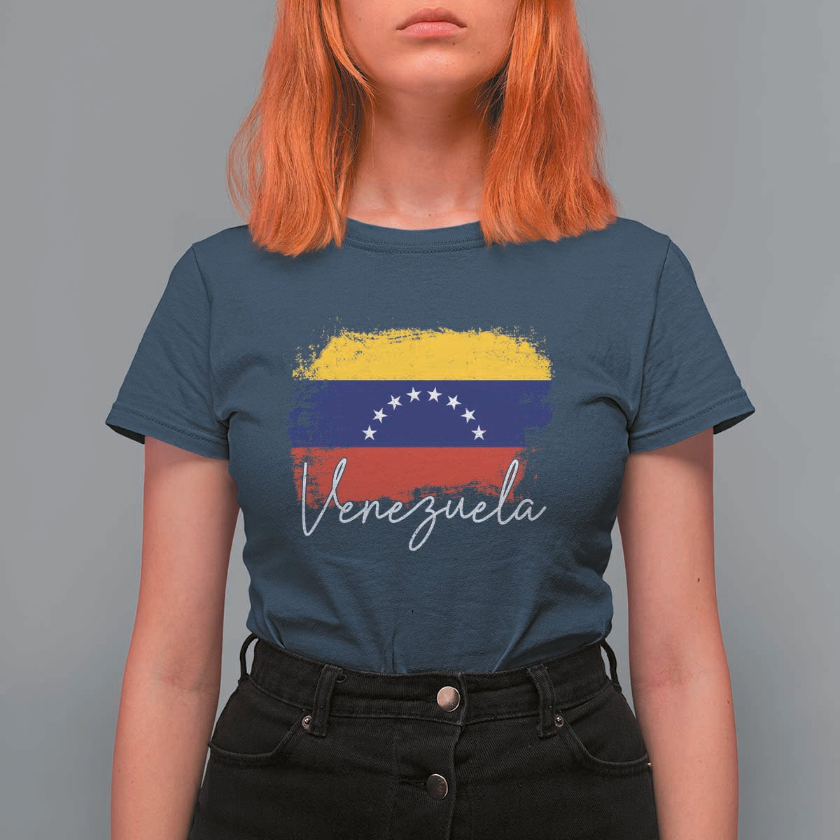 Venezuela Flag Pride Patriotic T Shirt For Women for Venezuelan Roost - Wonder Print Shop
