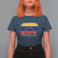 Venezuela Flag Pride Patriotic T Shirt For Women for Venezuelan Roost - Wonder Print Shop