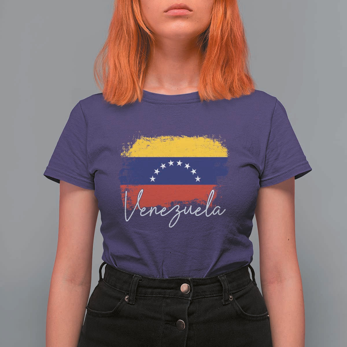 Venezuela Flag Pride Patriotic T Shirt For Women for Venezuelan Roost - Wonder Print Shop
