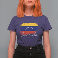 Venezuela Flag Pride Patriotic T Shirt For Women for Venezuelan Roost - Wonder Print Shop