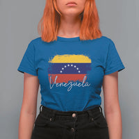Venezuela Flag Pride Patriotic T Shirt For Women for Venezuelan Roost - Wonder Print Shop