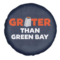 Funny Greater Than Green Bay Rivalry Spare Tire Cover Cheese Grater - Wonder Print Shop