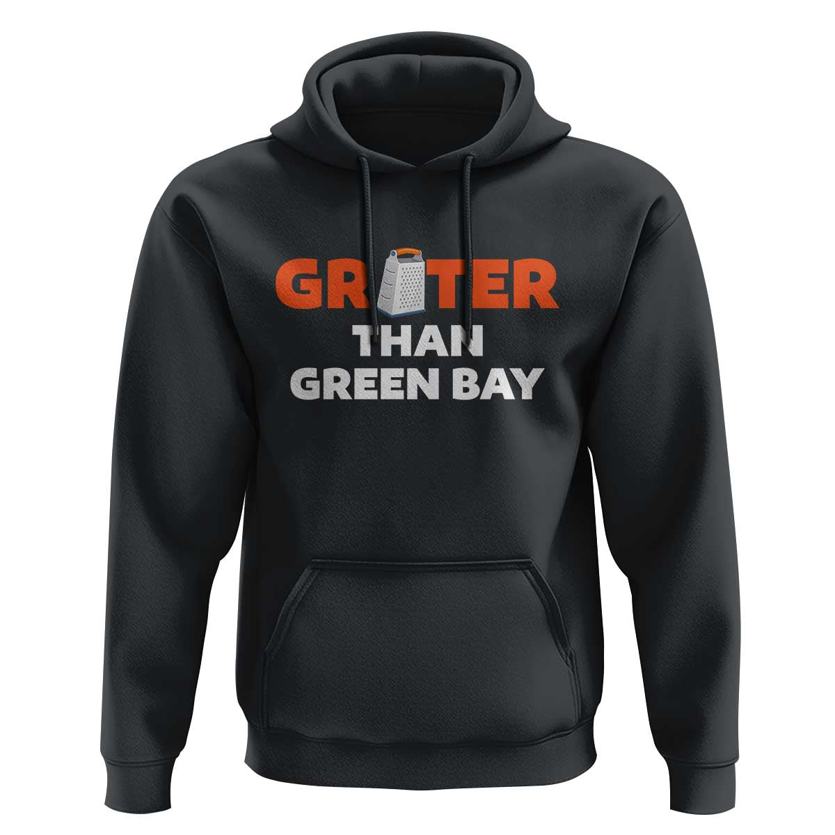 Funny Greater Than Green Bay Rivalry Hoodie Cheese Grater - Wonder Print Shop