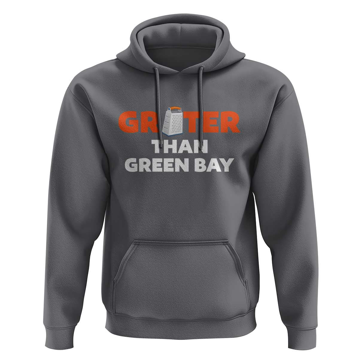 Funny Greater Than Green Bay Rivalry Hoodie Cheese Grater - Wonder Print Shop