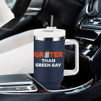 Funny Greater Than Green Bay Rivalry Tumbler With Handle Cheese Grater - Wonder Print Shop