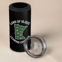 Land of 10000 Learing Centers Funny Minnesota Meme 4 in 1 Can Cooler Tumbler Viral Education Typo Parody - Wonder Print Shop