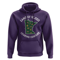 Land of 10000 Learing Centers Funny Minnesota Meme Hoodie Viral Education Typo Parody - Wonder Print Shop