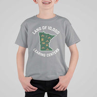 Land of 10000 Learing Centers Funny Minnesota Meme T Shirt For Kid Viral Education Typo Parody - Wonder Print Shop